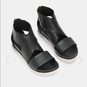 Eileen Fisher Black Sandals